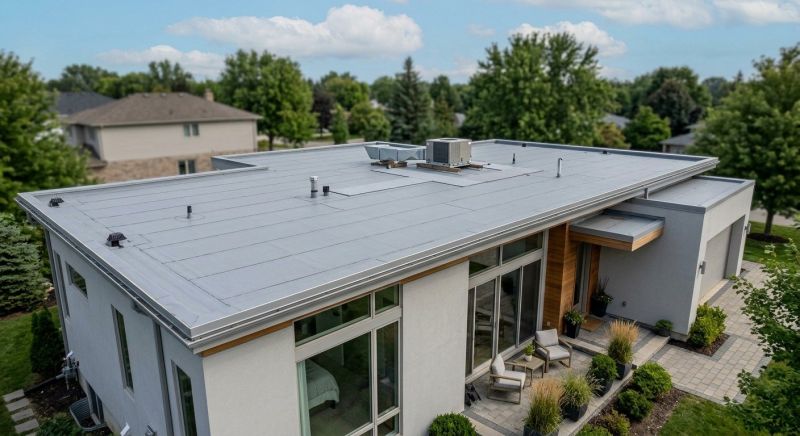 Single Ply Roof Installation in Tuxedo Park, NY