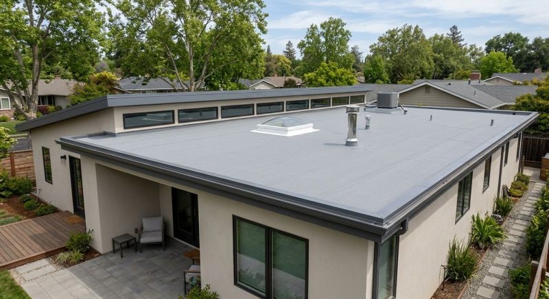 Single Ply Roof Replacement in Highland Falls, NY