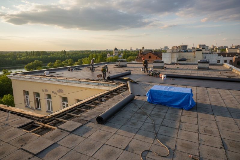 Single Ply Roof Replacement in Highland Mills, NY