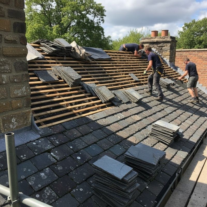 Slate Roof Replacement in Orange County, NY