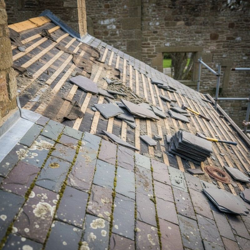 Slate Roof Replacement in Mahopac, NY