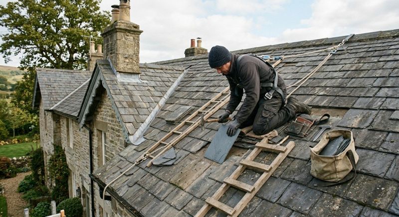 Slate Shingles Repair in Orange County, NY