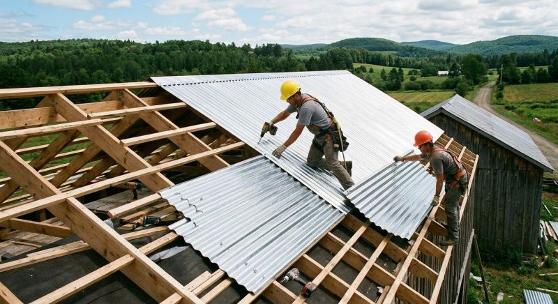 Steel Roof Installation in Orange County, NY