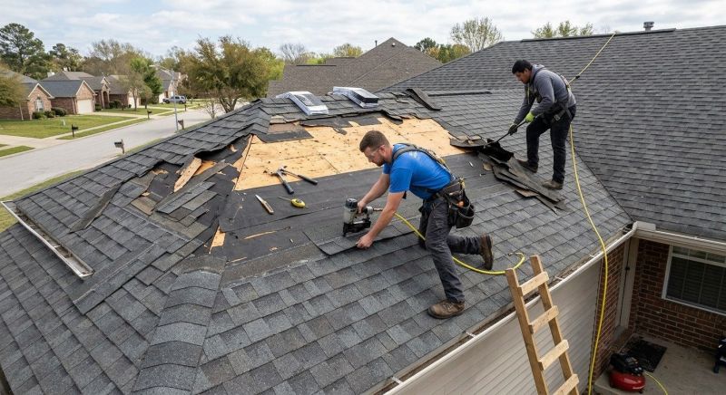 Storm Damage Roof Repair in Greenwood Lake, NY