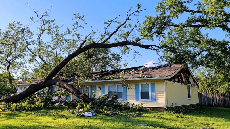 Storm Damage Roof Repair in Marlboro, NY