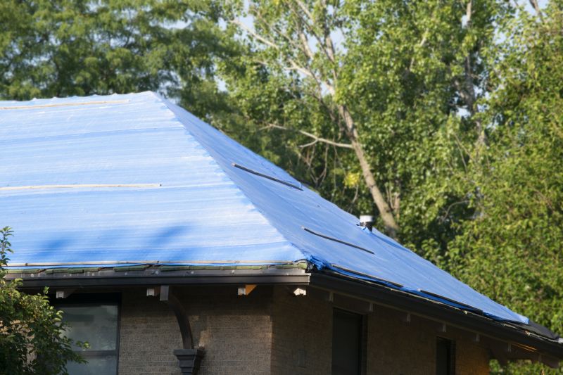 Storm Damage Roof Tarping in Orange County, NY