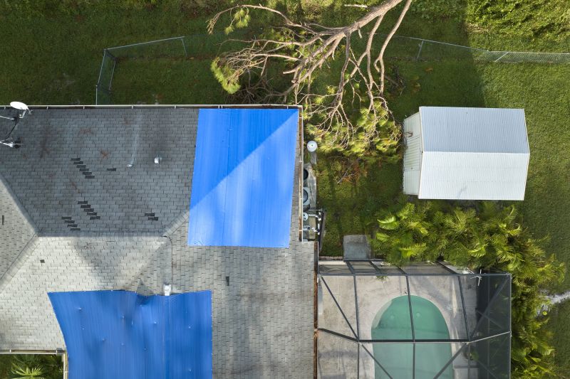 Storm Damage Roof Tarping in Orange County, NY