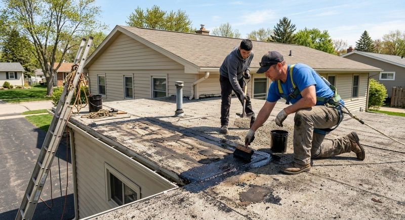 Tar And Gravel Roof Repair in Slate Hill, NY