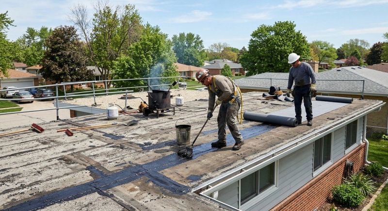 Tar Roof Repair in Pine Bush, NY