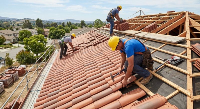 Tile Roof Installation in Middletown, NY