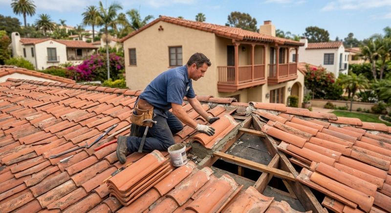 Tile Roof Repair in Pine Island, NY
