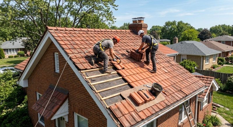 Tile Roof Repair in Poughkeepsie, NY