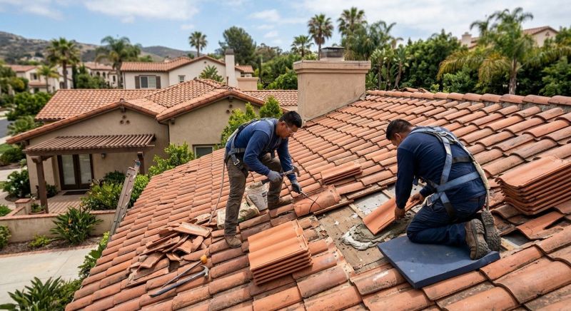 Tile Roof Repair in Slate Hill, NY