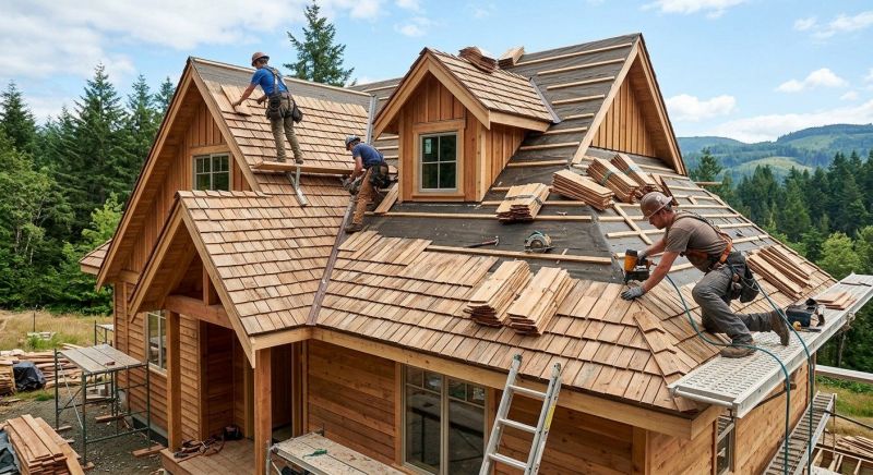 Wood Roofing Installation in Accord, NY