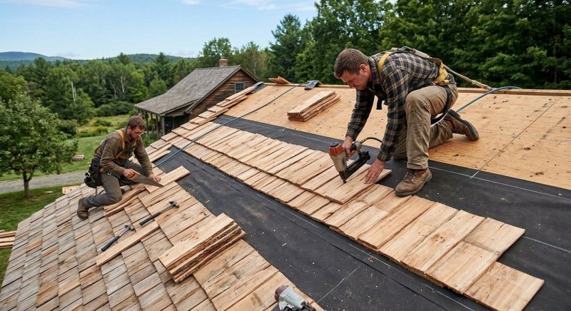 Wood Roofing Installation in Fishkill, NY