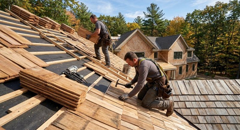 Wood Roofing Installation in Orange County, NY