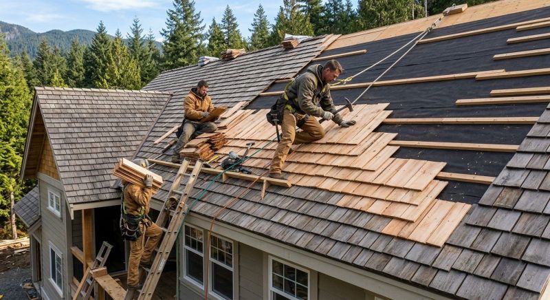 Wood Roofing Installation in Pawling, NY