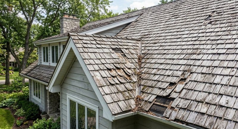 Wood Shake Roof Repair in Central Valley, NY