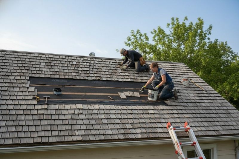 Wood Shake Roof Repair in New Windsor, NY