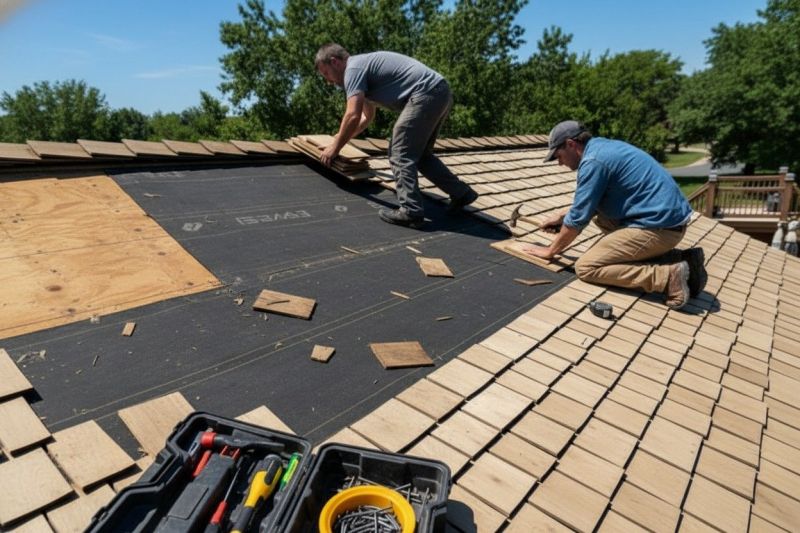 Wood Shake Roof Repair in Pleasant Valley, NY