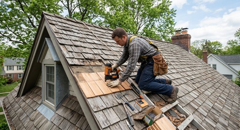 Wood Shingles Repair in Newburgh, NY