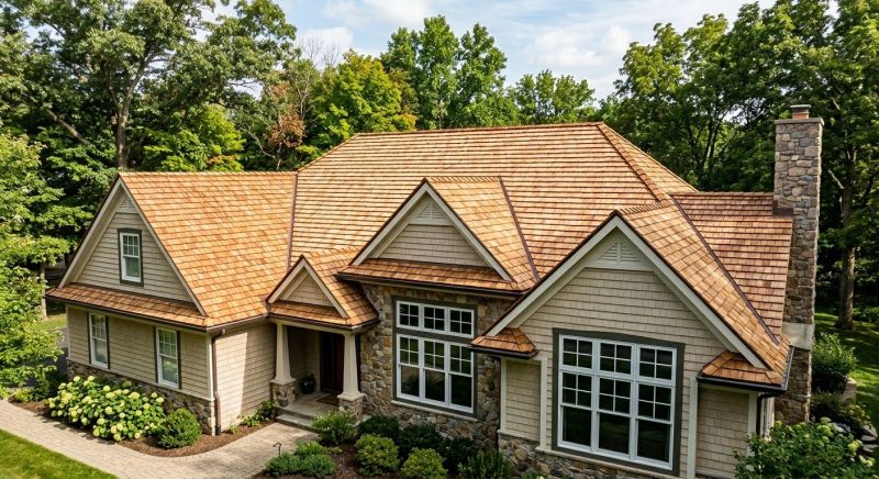 Wooden Roof Installation in Orange County, NY